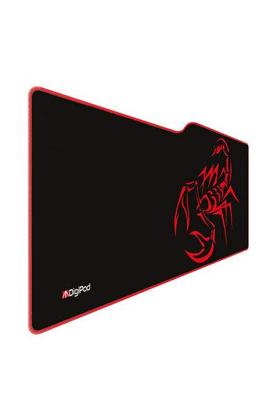 Digipod لوحة ماوس ألعاب مقاس 90x40 Xxl لوحة ماوس ألعاب كبيرة بقاعدة مضادة للانزلاق بسمك 4 مم
