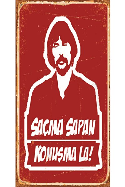 hediyeniburadabul Behsat Ç.- Ρετρό Ξύλινη Αφίσα – Ειδική Συλλογή – Hbb