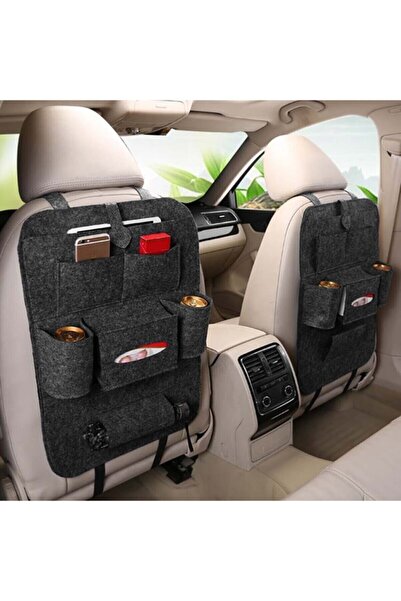 baffhome Koltuk Arkası Araç Içi Pratik Kullanışlı Çok Amaçlı 7 Cepli Bod Keçe...