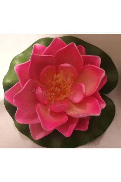 abnturk 1 Adet Suda Yüzebilen Nilüfer Çiçeği 10cm Çapında Sudan Etkilenmez So...