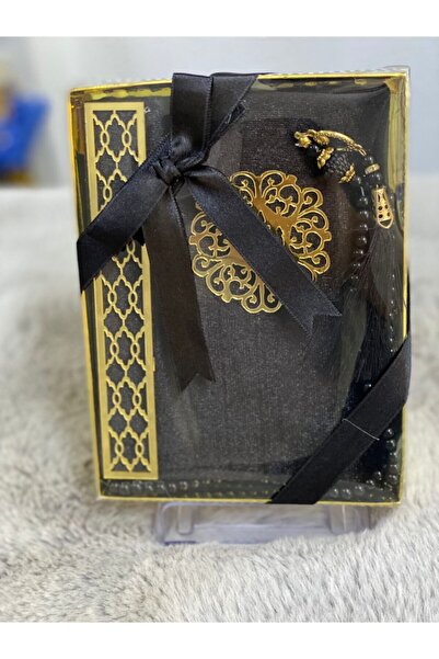 çeyizlik setim Hediyelik Yasin Ve Inci Tesbih Siyah