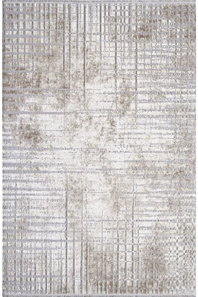 Artemis Halı Artex 5854b Kahve Gri Modern Desen Makine Halısı