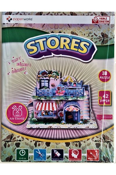 paperworks Stories 42 Pieces 3d Puzzle