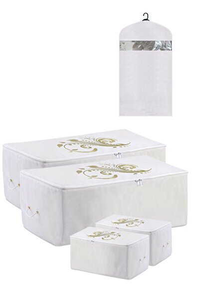 umbellatum Hurç - Organizer - Saklama Çantası Büyük 74x46x46 Cm , Küçük 30x22...