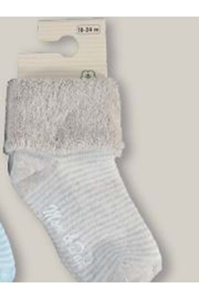 Biorganic Non-Slip Socks - - Beige - 18-24 Months - 68354-23315