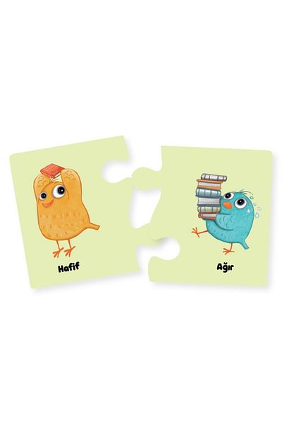 Mikado Yayınları المفاهيم المضادة - تعلم المطابقة (العمر 3+)