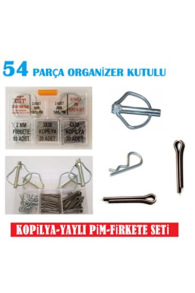 CEKSAN Kopilya-yaylı Pim-firkete Seti 54 Parça