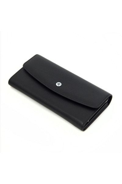Eminsa Women's Leather Wallet with Internal Clip
