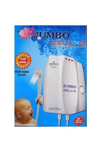 Genel Markalar Jumbo Deluxe 7 Emniyetli Elektrikli Şofben Şohben Garantili