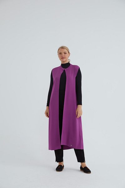 Niliwi Rayon Intermediate Vest Purple