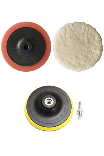 SİNKA Pasta Cila Polisaj Parlatma Sünger Post ve Cırt Taban Seti