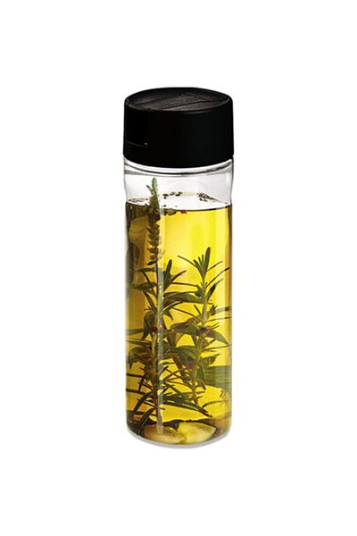 Tupperware Duru Oil Pot 1 lt Black Lid
