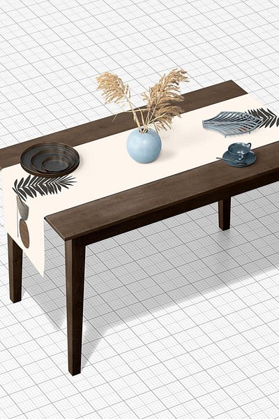 Skhome Home Premium Διακοσμητικό Ψηφιακό Εκτυπωμένο Ράνερ
