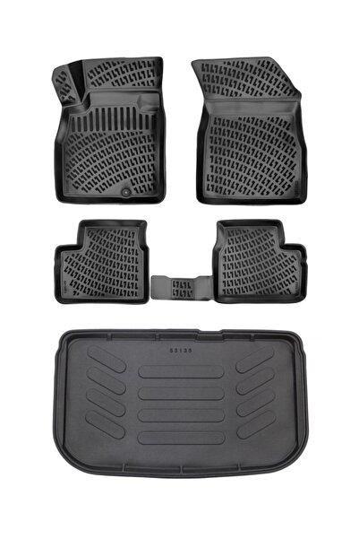 Rizline Nissan Micra 2010-2015 3d Havuzlu Paspas + Nissan Micra 2010-2015 3d ...