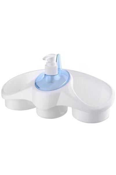 FırsatYeri Recipient pentru burete de vase cu compartiment pentru detergent l...