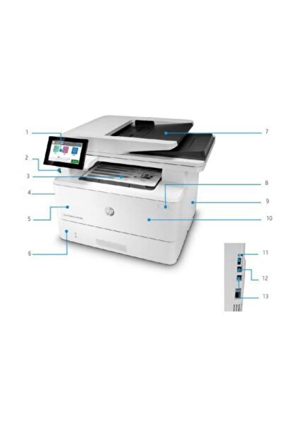 HP 3pz55a Laserjet Enterprise Mfp M430f Wıfı Çok Fonksiyonlu Lazer Yazıcı