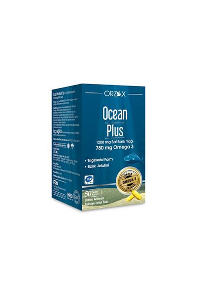 Ocean Std Plus 1200 Mg Omega-3 - 50 Capsules Fish Oil Classic
