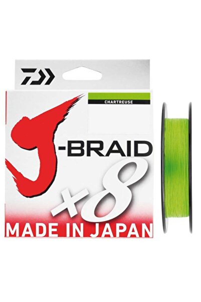 daiwa J-braid X8 Chartreuse Ip Olta Misinası 150mt 0.06 Mm