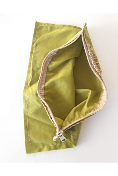 angel çanta aksesuar 20x30 Cm, Cusut, Căptușeală cu fermoar Verde