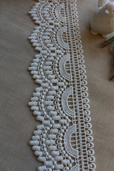 SHERLOCK HOME Guipure Tape (5 Meters)-cream