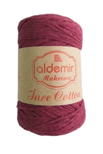 angel çanta aksesuar Aldemir Thin Cotton Macrame Claret Red No:13