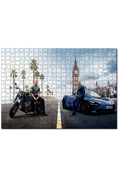 Cakapuzzle Hızlı Ve Öfkeli Johnson & Statham 120 Parça Puzzle Yapboz Mdf (ahşap)