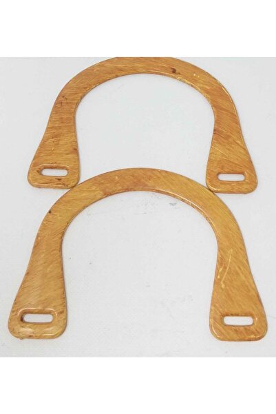 angel çanta aksesuar مقبض حقيبة بلاستيكية من الخيزران