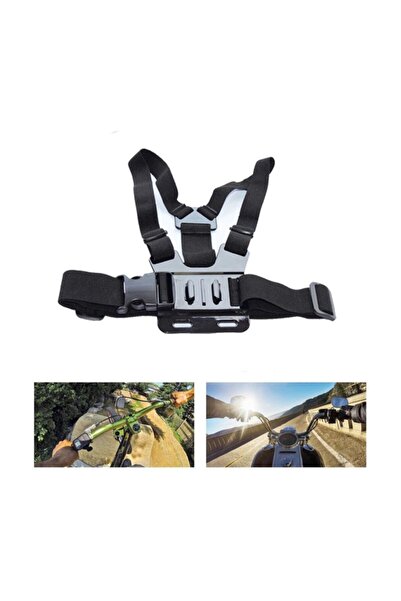GoPro Uyumlu Göğüs Bandı Askısı Chest Mount - Aksiyonbutik