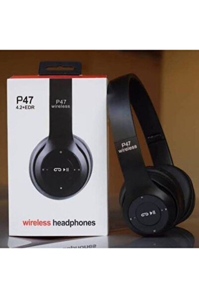 Universal Torima P47 Kablosuz Uyumlu Bluetooth Kulak Üstü Kulaklık Extra Bass...