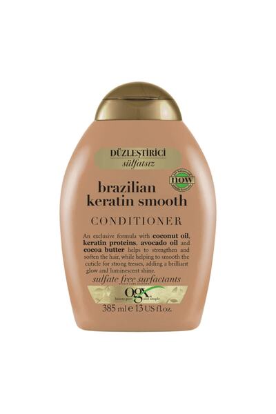 OGX Düzleştirici Brazilian Keratin Smooth Bakım Kremi 385 Ml