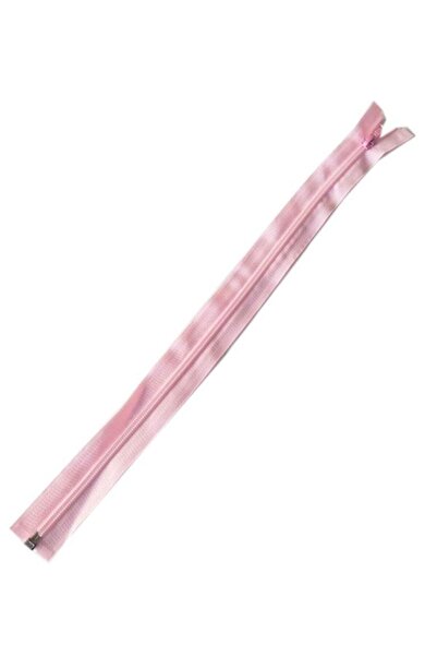 angel çanta aksesuar Culoare Roz Deschis 40 Cm Fermoar Dinți Plastic Fd27