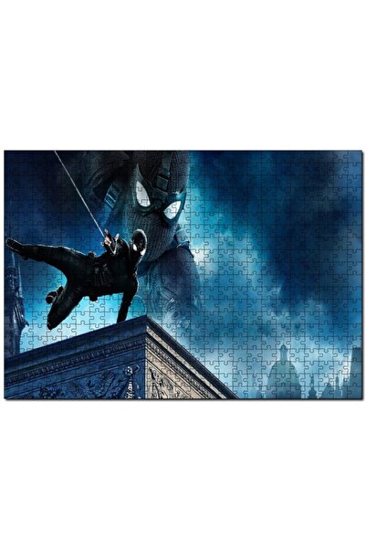 Cakapuzzle Spiderman Siyah Kıyafet 1000 Parça Puzzle Yapboz Mdf(ahşap)