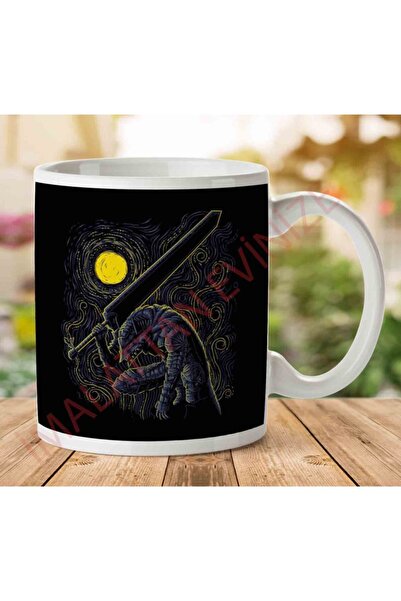 ART HEDİYE Post Impressionist Gutz Beserk Two Sided Printed Mug