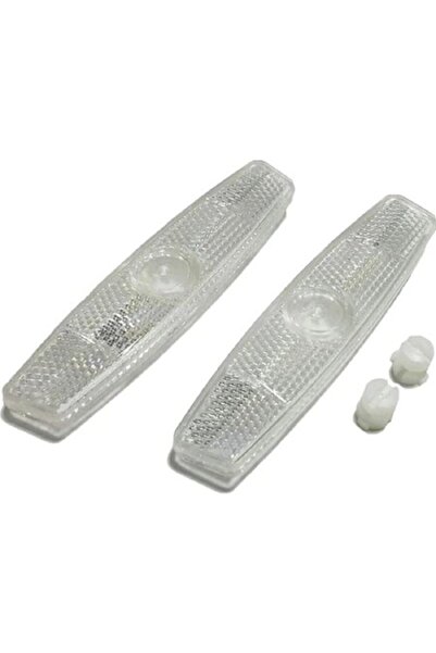 KNT Bisiklet Jant Reflektörü Beyaz, 1 Çift