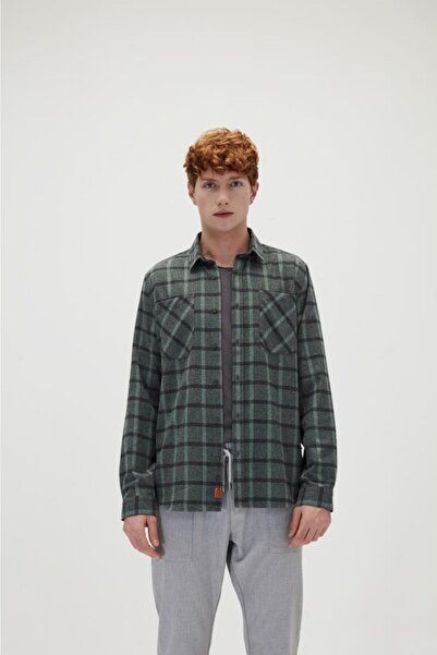 Bad Bear Erkek Travis Shirt Gömlek 21.02.30.005 Haki