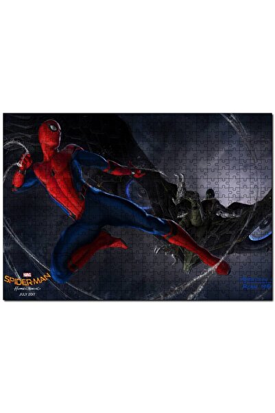 Genel Markalar Spiderman Eve Dönüş Kompozisyon 255 Parça Puzzle Yapboz Mdf Ahşap