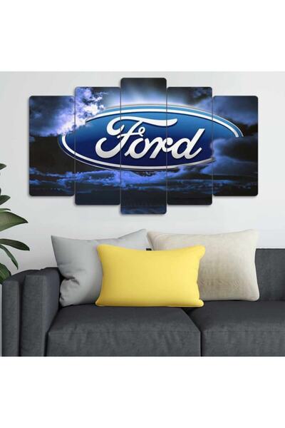 EVLOYA Araba - 5 Parçalı Araba Tablo