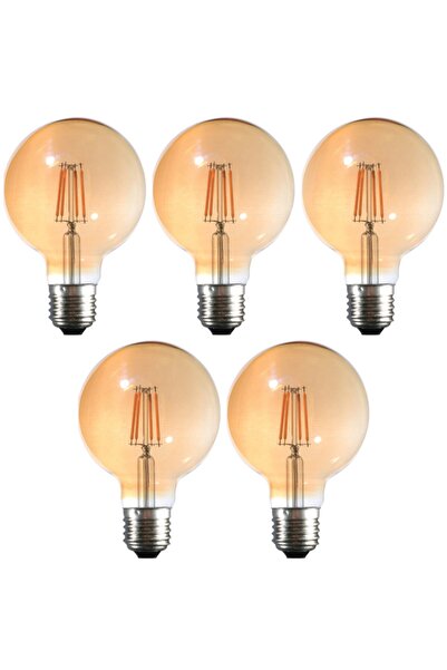 LAMBAM 5'li Paket Led Ampul 4w 2500k E27 (gün Işığı) Erd-30