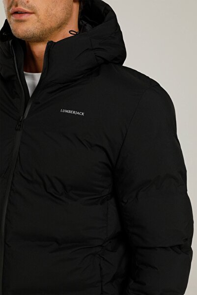 lumberjack Sn22 Nolan Coat 1pr Siyah Erkek Mont