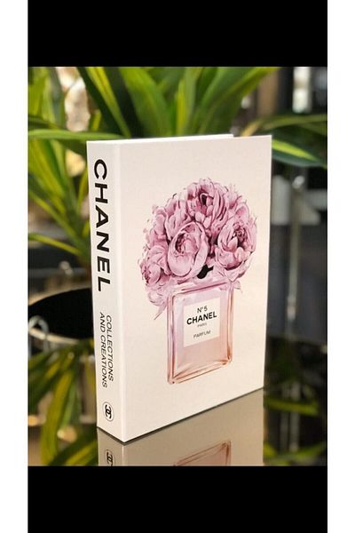 ARSİMA ACCESSORİES Διακοσμητικό Chanel Άρωμα Βιβλίο Look Box Ροζ