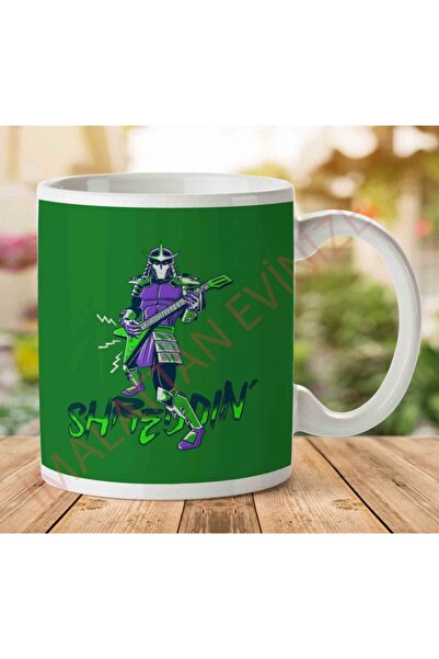 ART HEDİYE Shreddin Teenage Mutant Ninja Turtles Shredder Two Side Printed Mug
