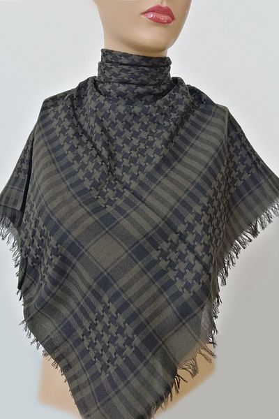 Kaftan Collection Cotton Puchsia, Kefiye Shawl