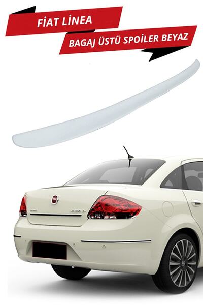 Otowinn Fiat Linea Bagaj Üstü Spoiler Beyaz