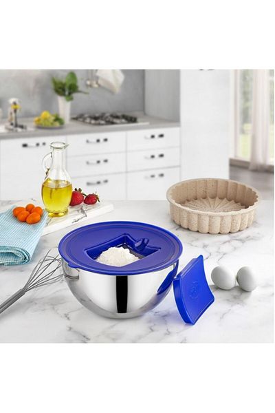 gülsan Steel Mixing Bowl with Lid 24 Cm Fma03581