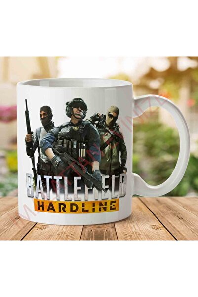 ART HEDİYE كوب مطبوع على الجانبين من Battlefield Hardline