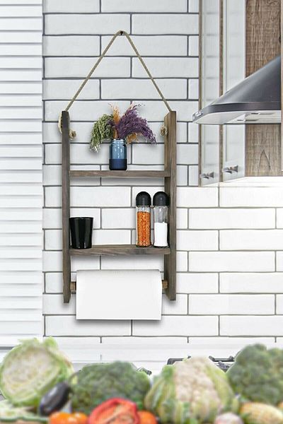 Trend Kitchen Trend Wooden Multi-Purpose Bathroom and Kitchen Organizer