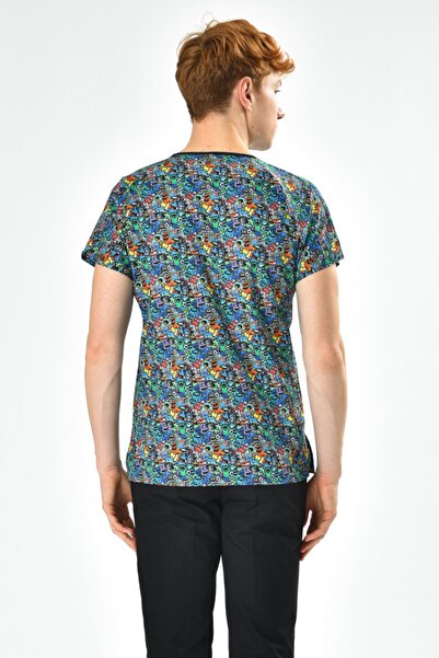 Owlet Medikal Germs Patterned Surgical Jersey Top