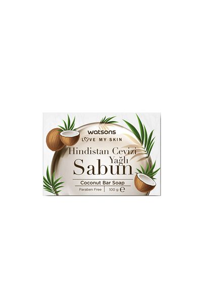 Watsons Coconut Oil Hand Soap 100 G