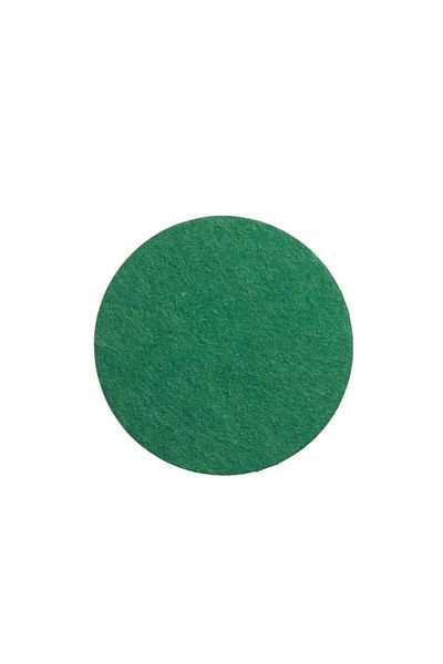 GLASSY Art Felt Coaster - Green