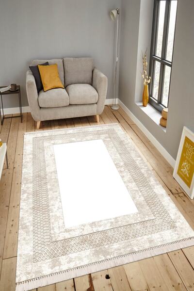 Modern home Soft Tonnlar Dijital Baskı Salon Halısı Yıkanabilir Kaymaz Taban ...